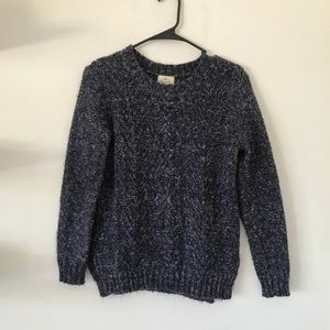 Blue Knit Sweater